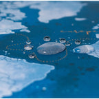 Vattenfärgs Karta över Världen Gaming Skrivbordsmatta