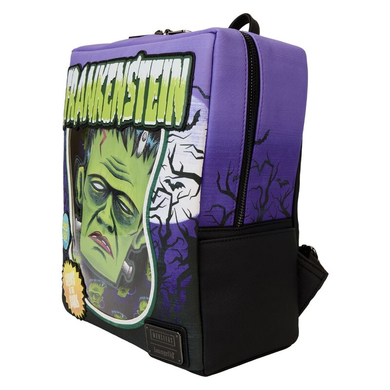 Loungefly Universal Monster Frankenstein Neon Mask Ryggsäck 28cm