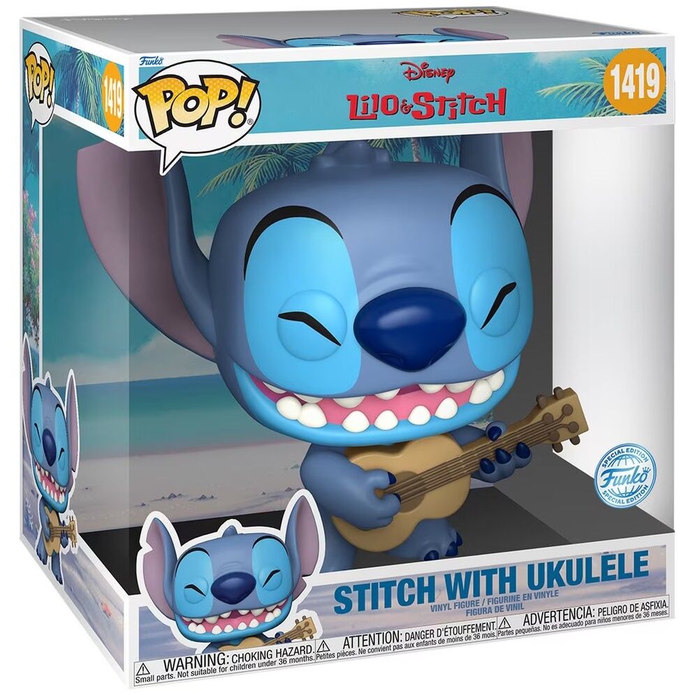 POP Figur Disney Stitch Ukulele Exclusive 25cm