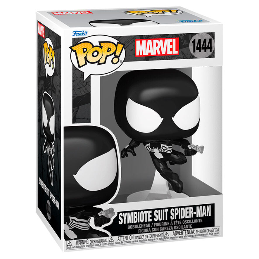 Funko POP Marvel Symbiote Suit Spider-Man 9cm Vinyl Figur