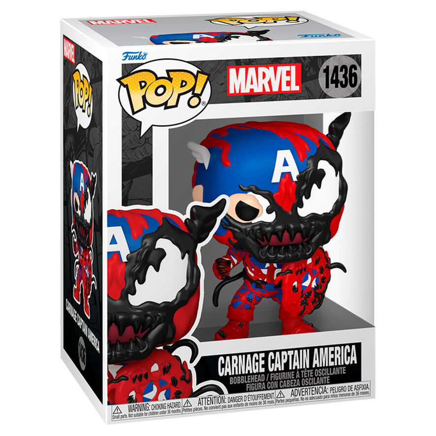 POP Figur Marvel Carnage Captain America
