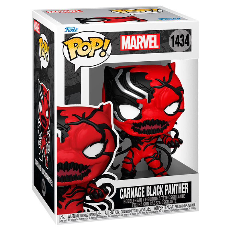 Funko POP Figur - Marvel Carnage & Black Panther