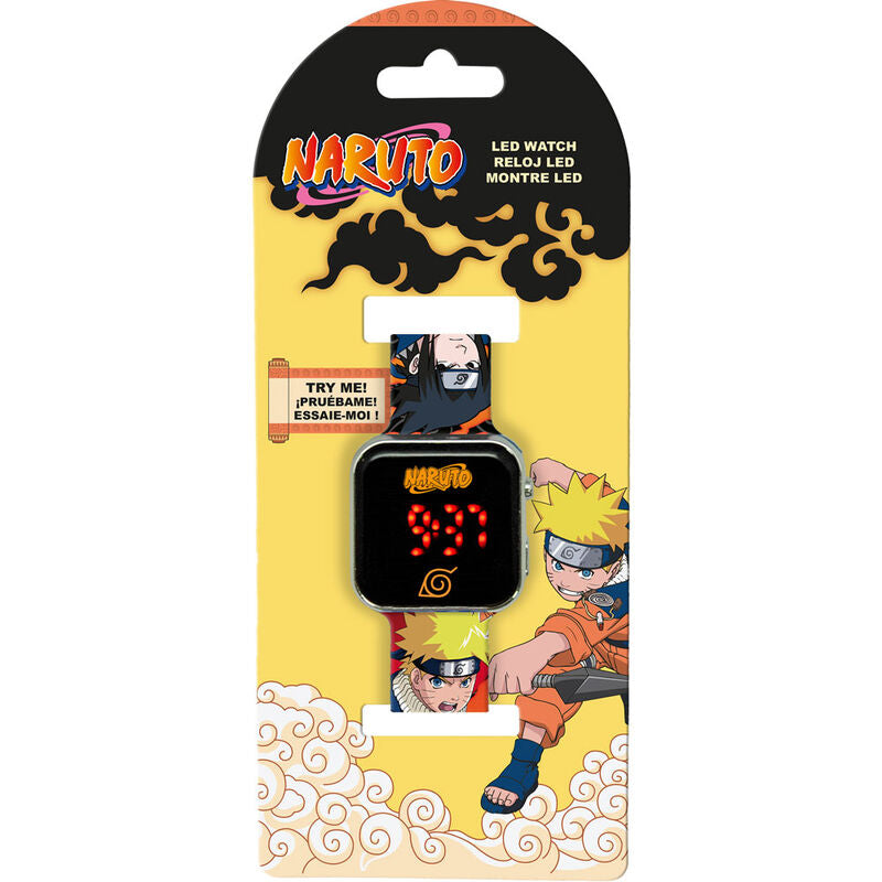 Naruto Shippuden LED Klocka
