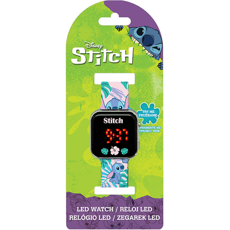 Disney Stitch LED Klocka