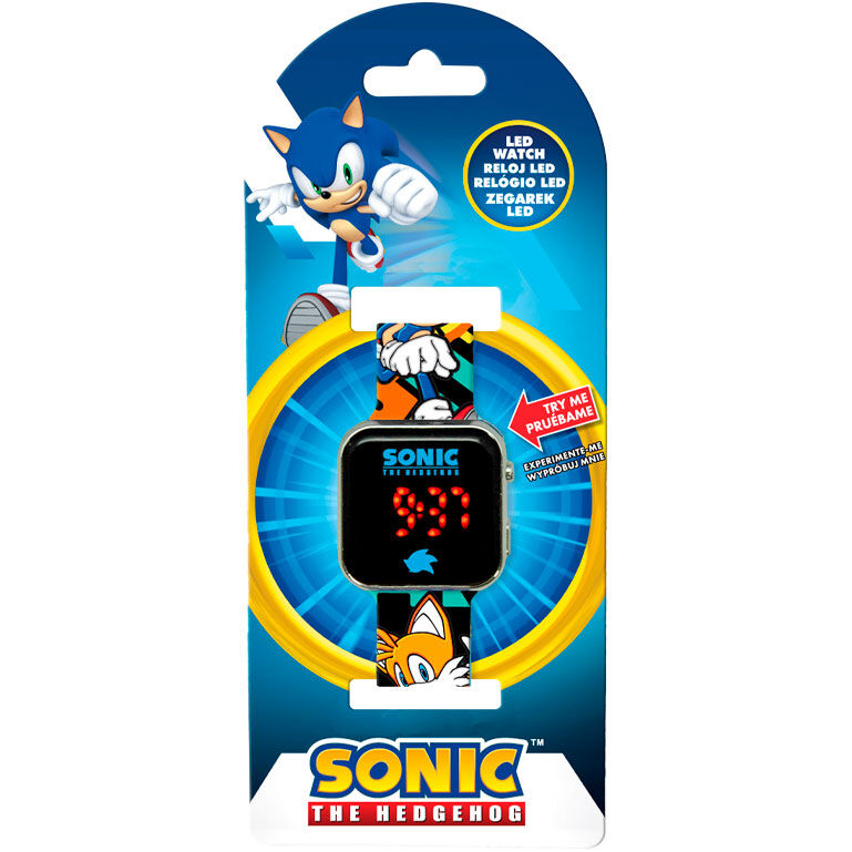 Sonic the Hedgehog LED-klocka