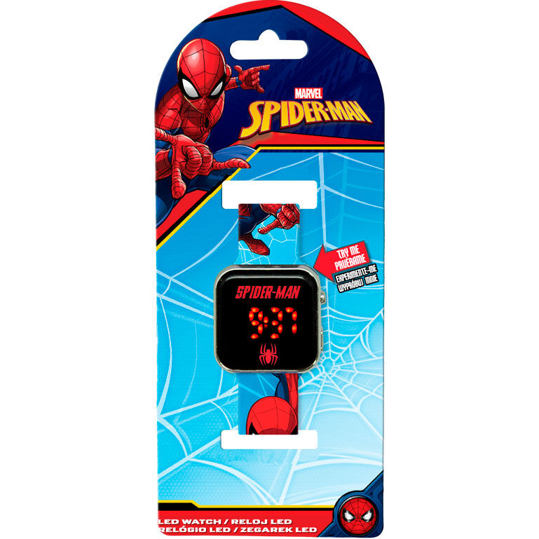 Marvel Spiderman LED Klocka