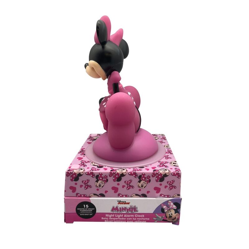 Disney Minnie 3D Lampa med Väckarklocka
