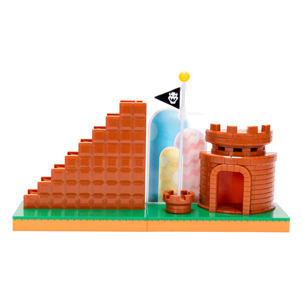 Super Mario Bros Level End Playset