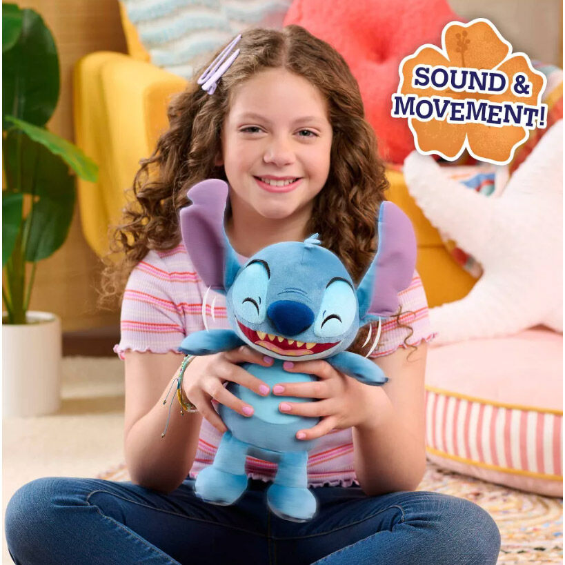 Disney Stitch gosedjur 28cm med ljud och rörelse