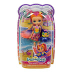 Age: +4 years old. Size: 15cm. The Trippi Toucan doll comes with a pet that attaches to her arm so they are always together. She has super-coloured hair