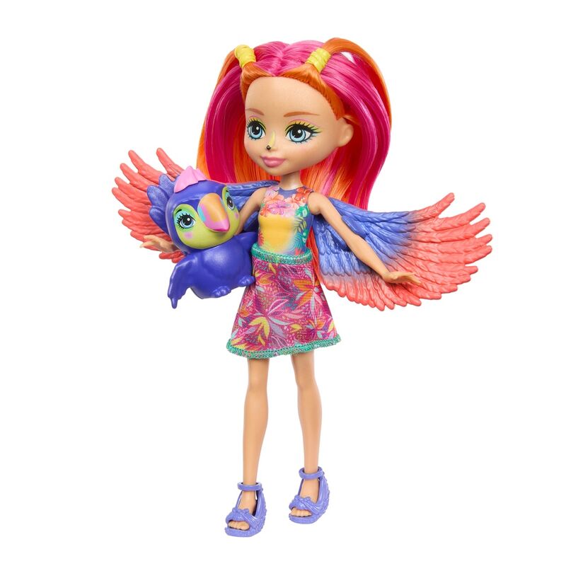 Enchantimals Sunshine Beach Trippi Toucan Docka