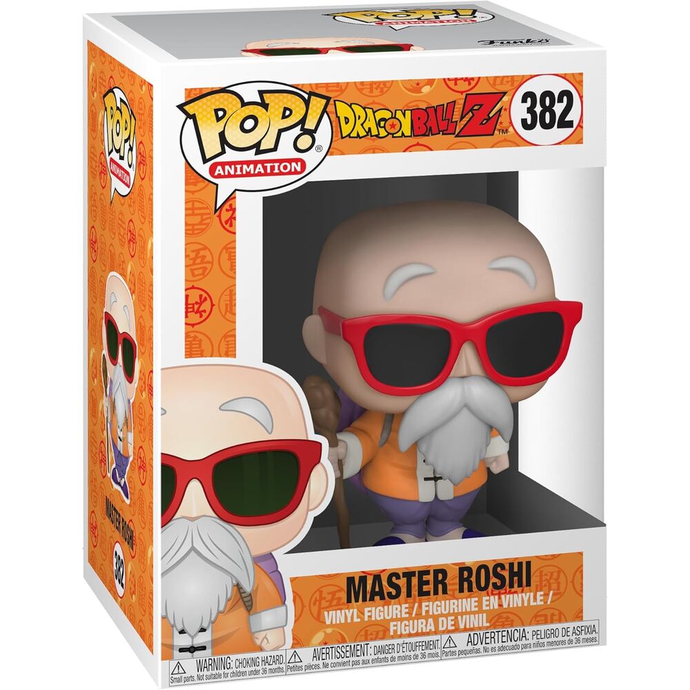 Funko POP Figur Dragon Ball Z Gohan Master Roshi med Stång