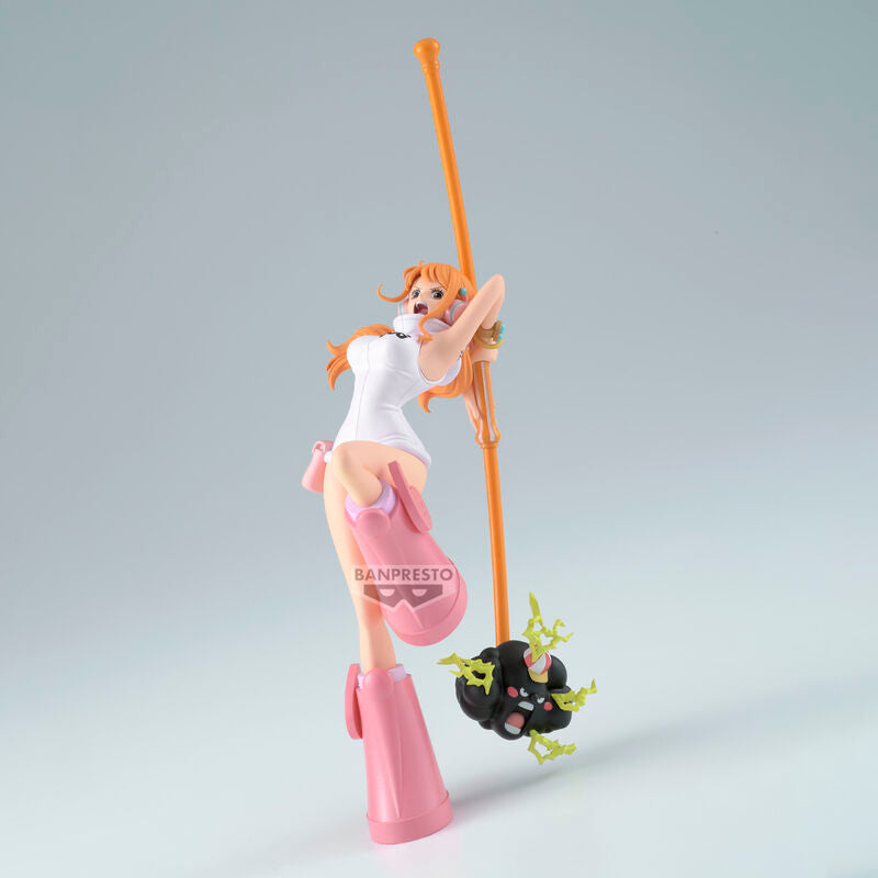 One Piece Nami Battle Record Figur 15cm