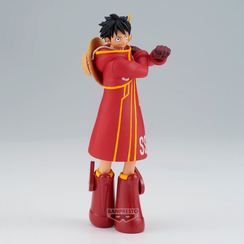 One Piece Monkey D Luffy Egghead Shukko Figur 14cm