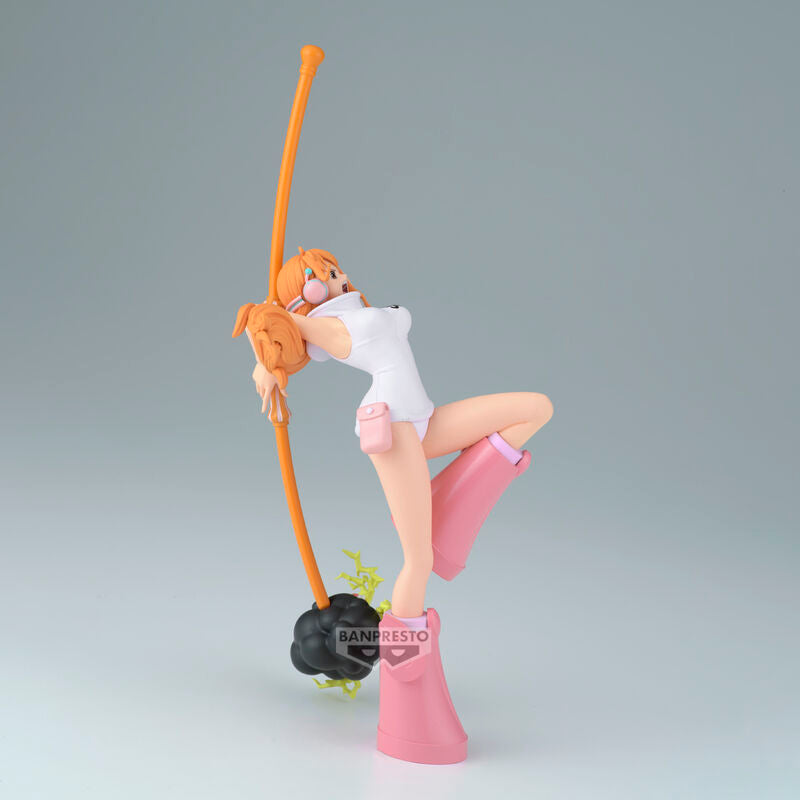 One Piece Nami Battle Record Figur 15cm