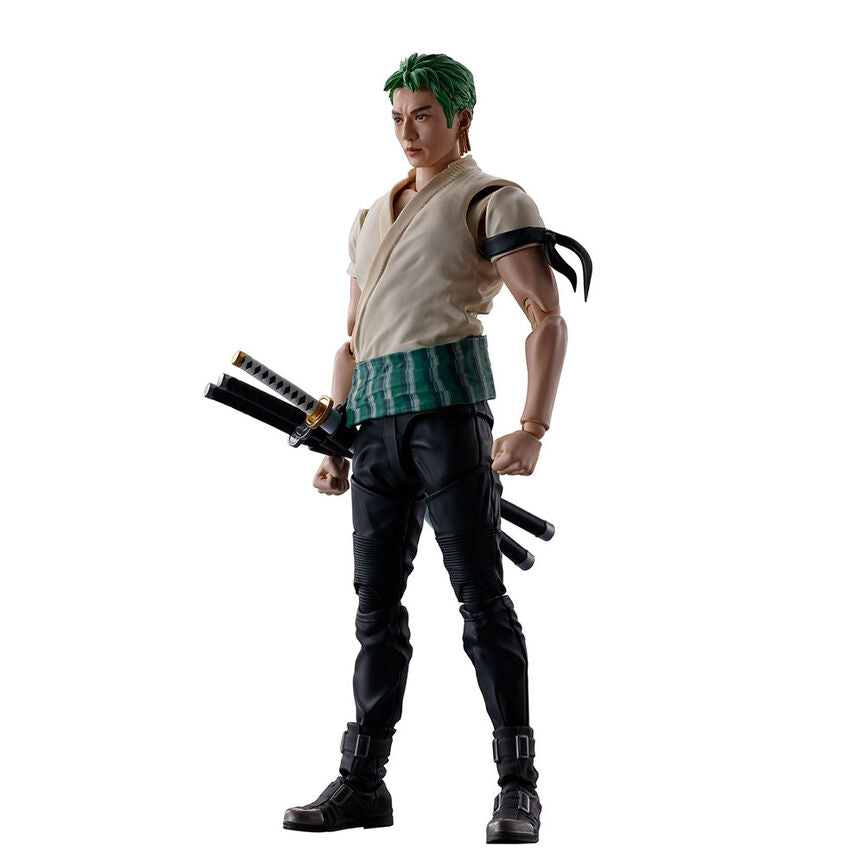 One Piece Netflix Series Roronoa Zoro S.H. Figuarts Figur 14,5cm