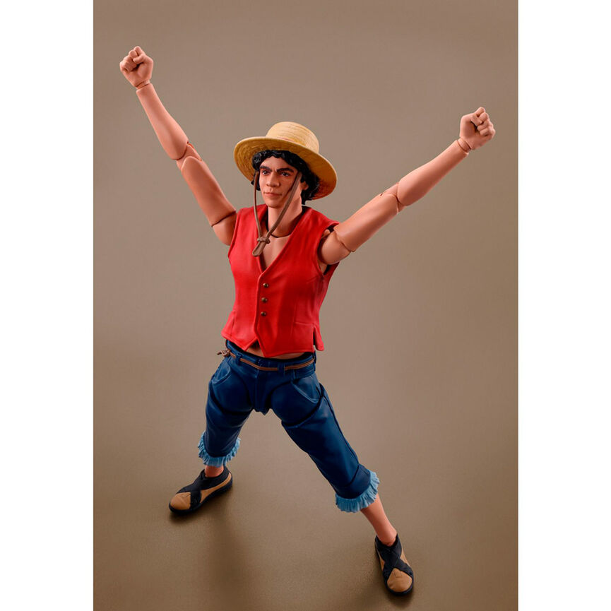 One Piece Netflix Serie Monkey D. Luffy S.H. Figuarts 14,5cm
