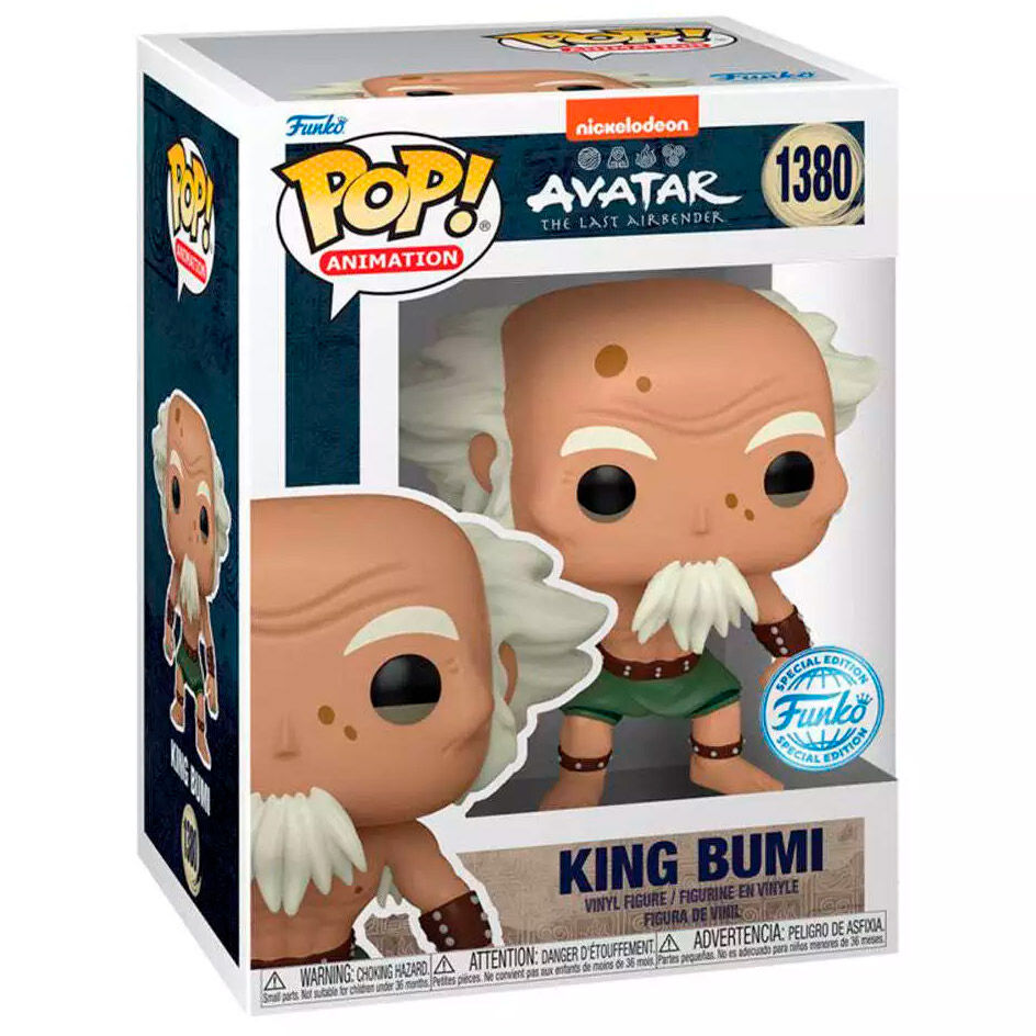 Funko POP Avatar The Last Airbender King Bumi Exclusive