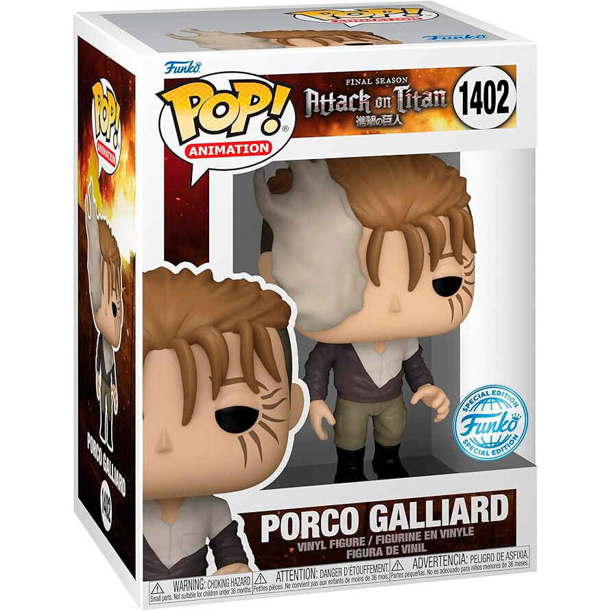 POP Figur Attack On Titan Porco Galliard Exclusive