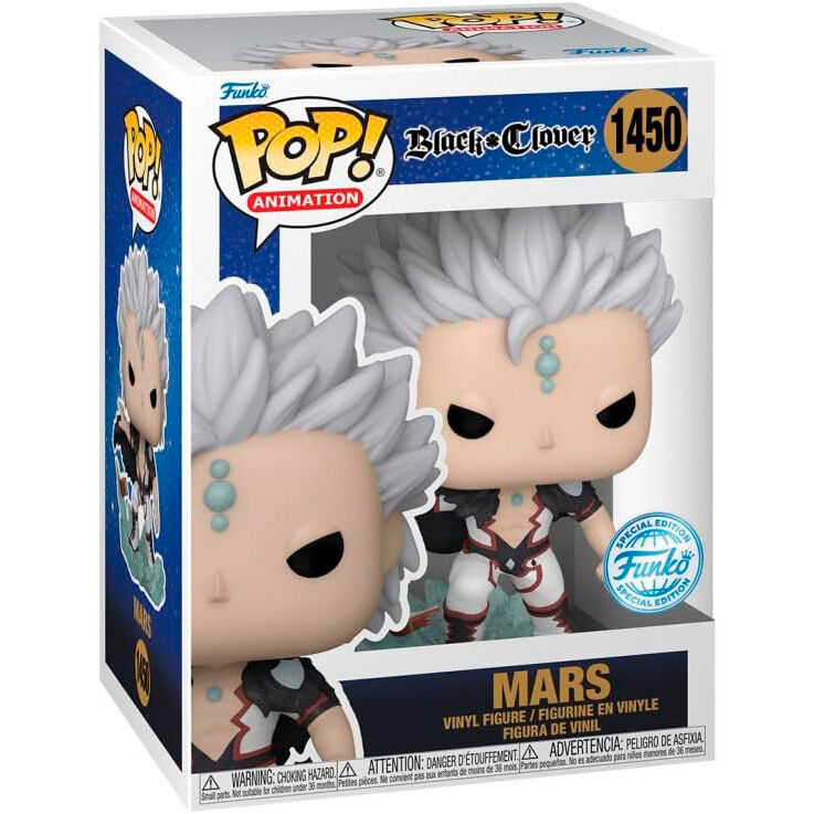 Funko POP Black Clover Mars Exclusive Figur