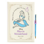 Disney Alice in Wonderland A5 Premium Anteckningsblock + Pen