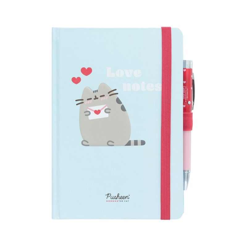 Pusheen Purrfect Love A5 Premium Notebook med Projektor Pen