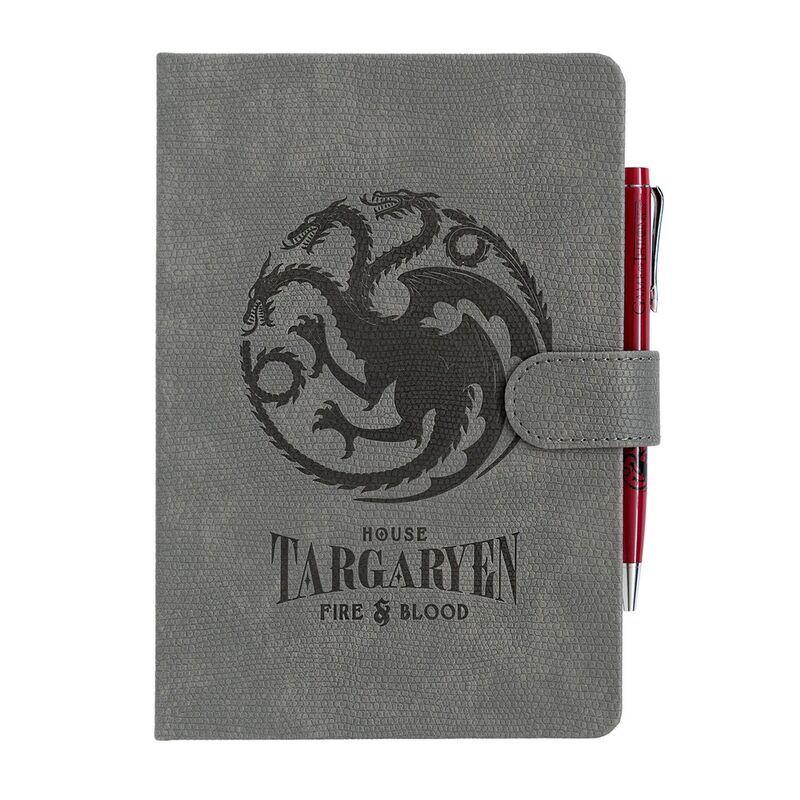 Game of Thrones Targaryen A5 Anteckningsblock med Penna