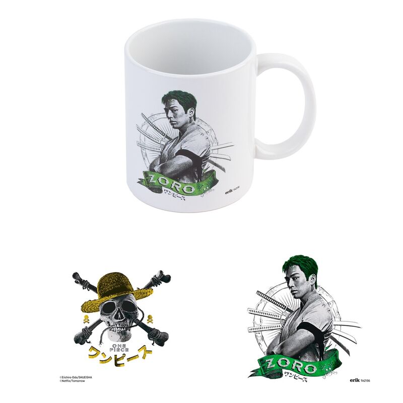 One Piece Roronoa Zoro Mugg 350ml
