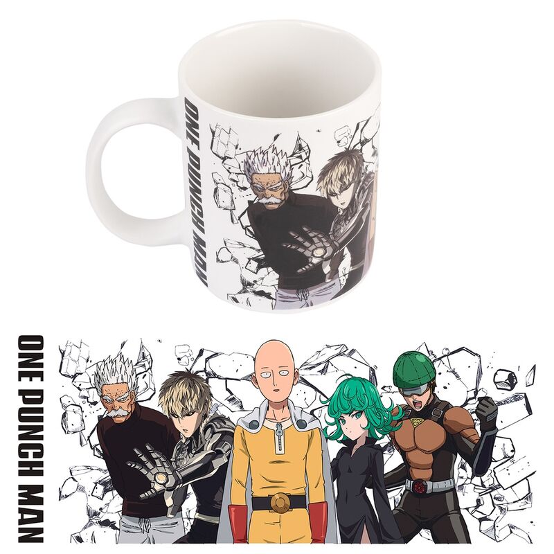 One Punch Man Heroes Mugg 350ml