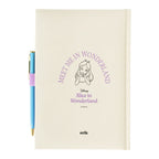 Disney Alice i Underlandet A5 Premium Anteckningsbok med Penna