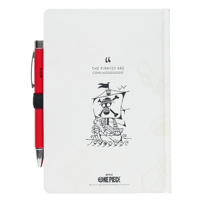 One Piece A5 premium Anteckningsblock + projector pen