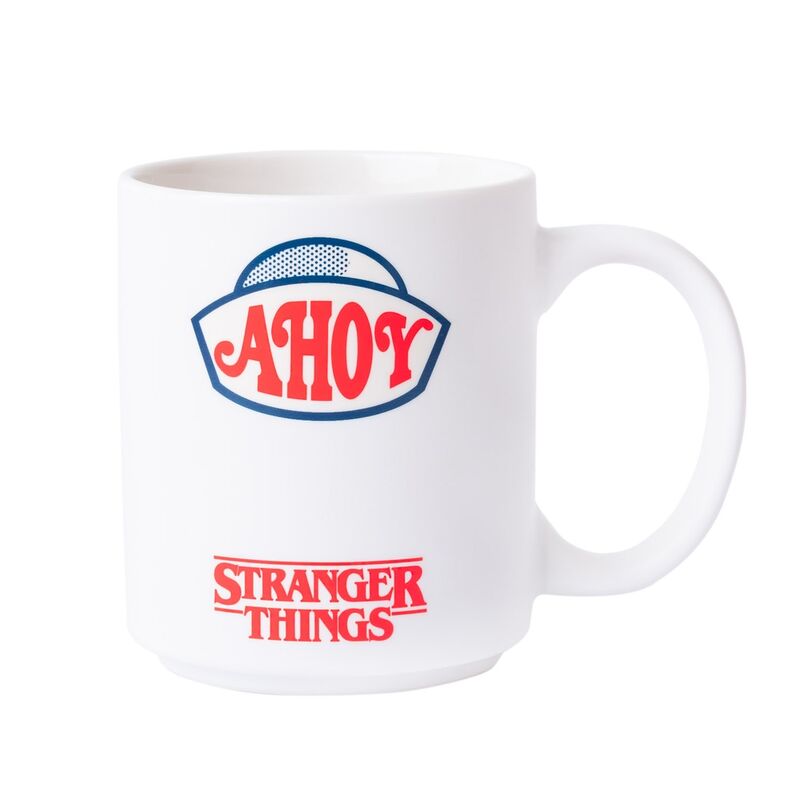 Stranger Things Scoops Ahoy Mug 350ml – Keramisk Kopp för Fans