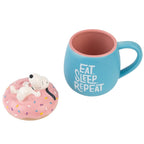 Snoopy Eat Sleep Repeat 3D Mug 500ml