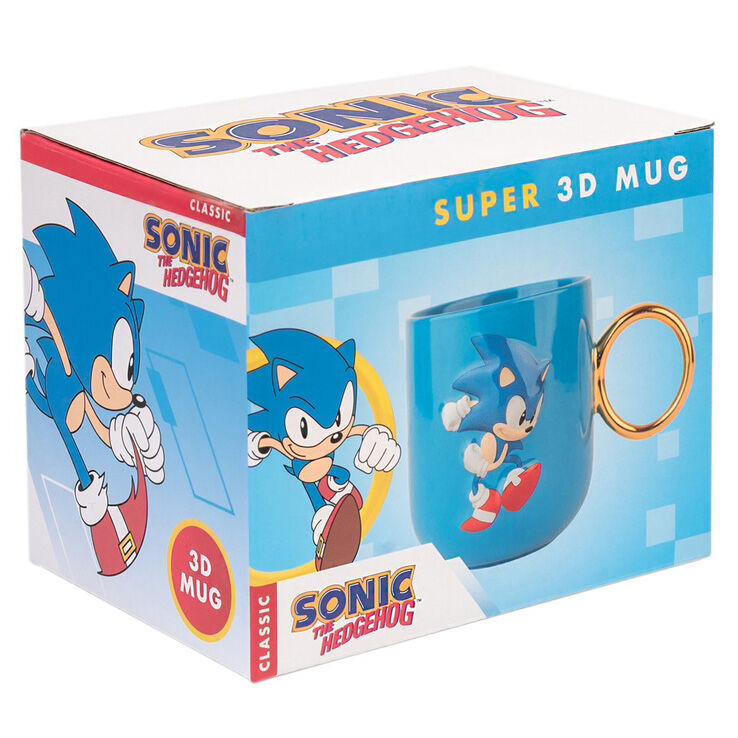 Sonic The Hedgehog 3D Mug 350ml