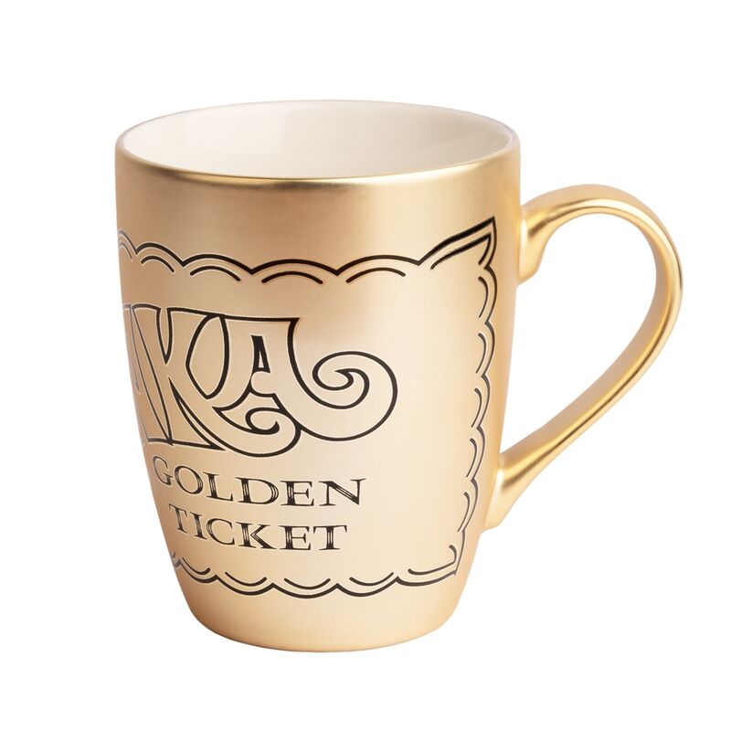 Willy Wonka Golden Ticket Mugg 350ml
