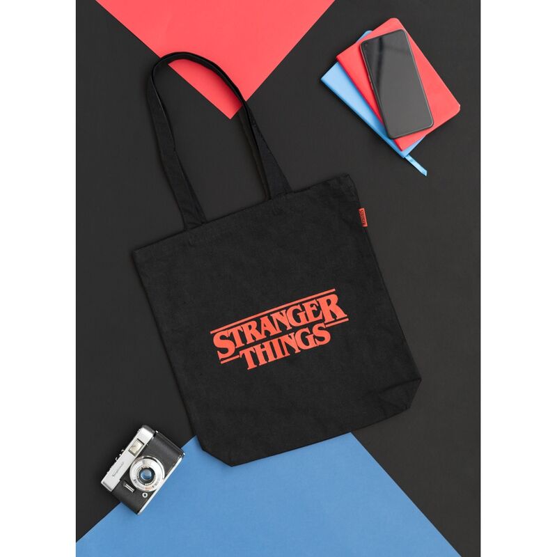 Stranger Things Logo Shopping Bag