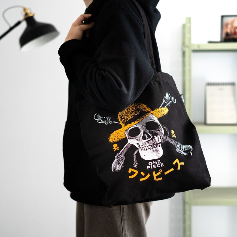 One Piece Jolly Roger Shopping Bag - 100% Cotton