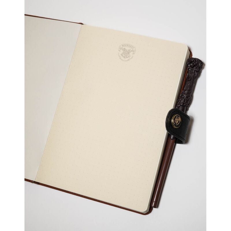 Harry Potter Hogwarts A5 Premium Anteckningsblock + Trollstavspenna