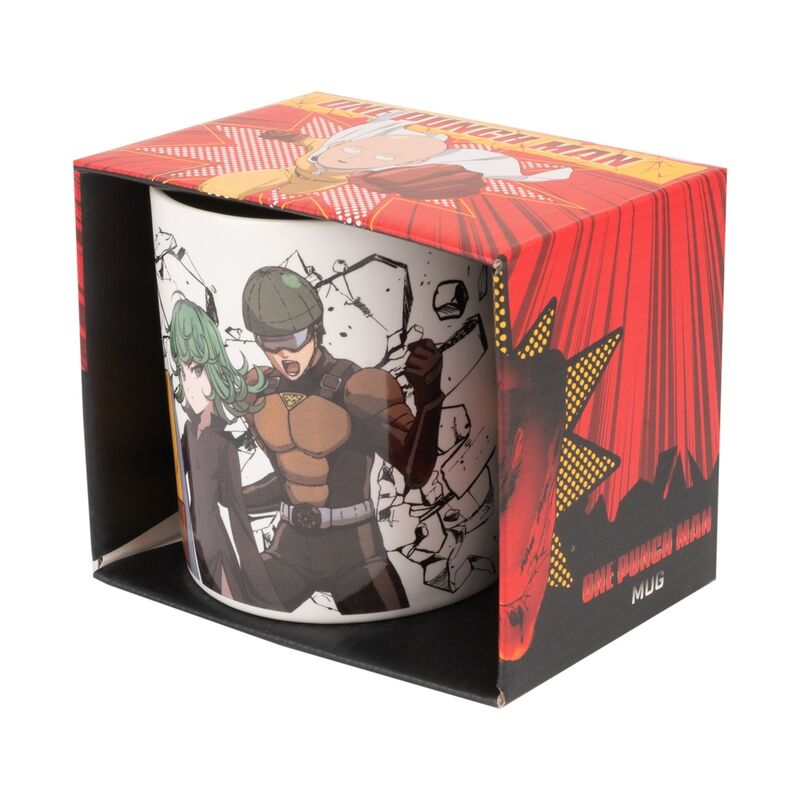 One Punch Man Heroes Mugg 350ml