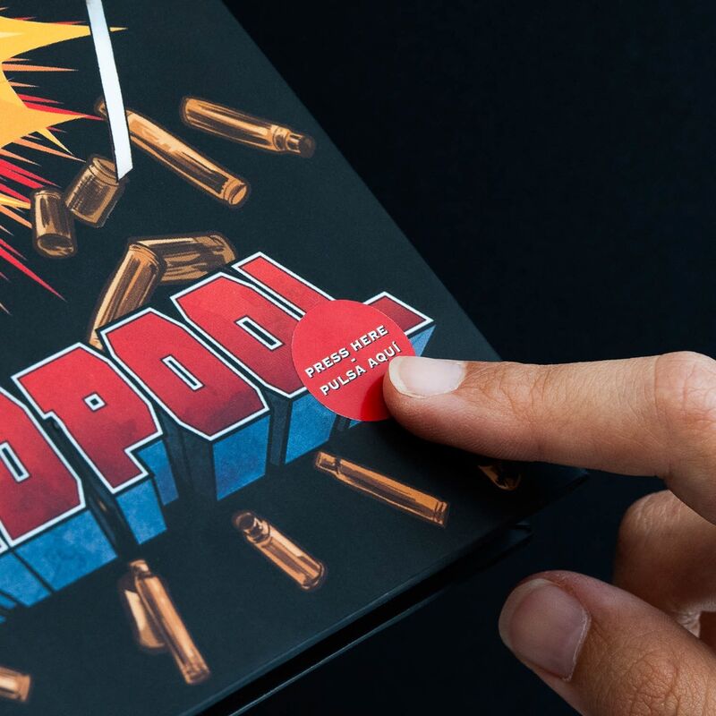 Marvel Deadpool A5 Premium LED Notebook