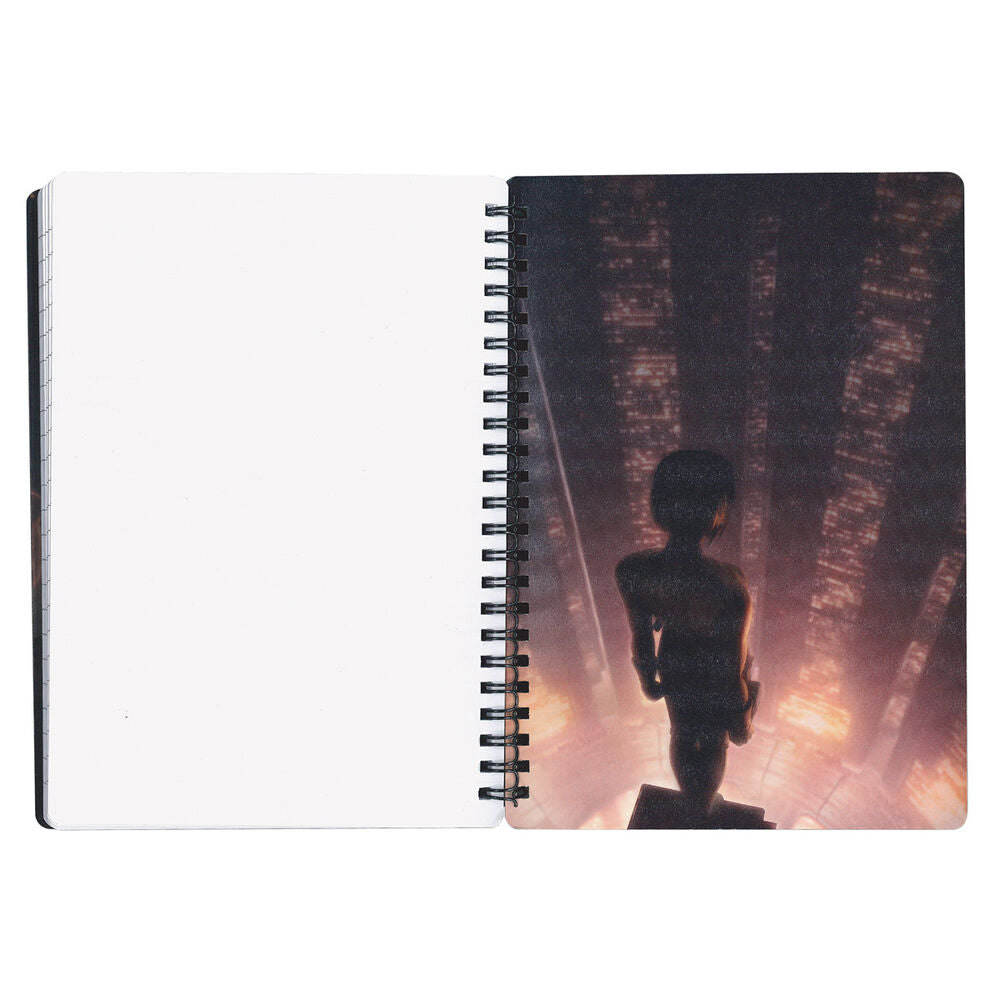 Ghost in the Shell 3D Anteckningsblock - Kreativ och Inspirerande