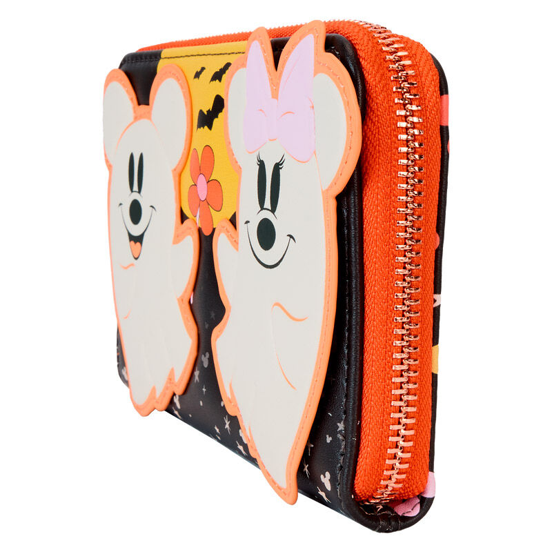 Loungefly Disney Mickey & Minnie Blommig Spöke Plånbok