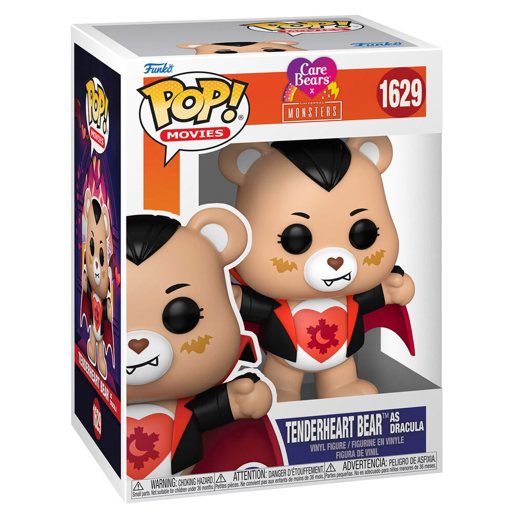 Funko POP Care Bears x Monsters Tender Heart Bear as Dracula