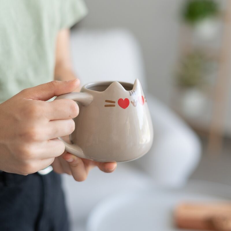 Pusheen 3D Mugg - Söt och Funktionell Samlarobjekt