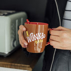 Willy Wonka Bar Mugg 380ml - Unik Keramisk Kopp med Sked