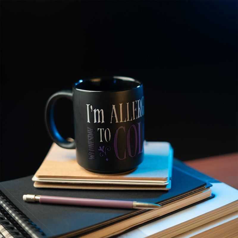 Wednesday Allergic To Color Mug 350ml