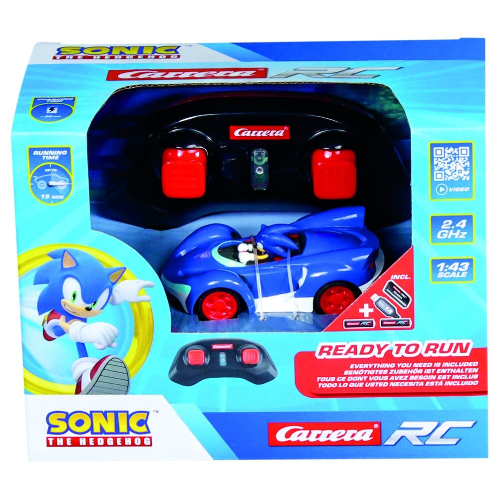 Sonic the Hedgehog Racing RC Team Radiostyrd Bil