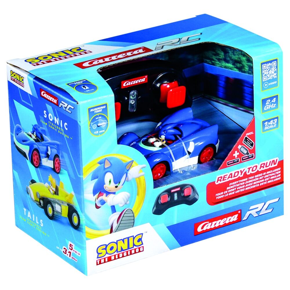 Sonic the Hedgehog Racing RC Team Radiostyrd Bil