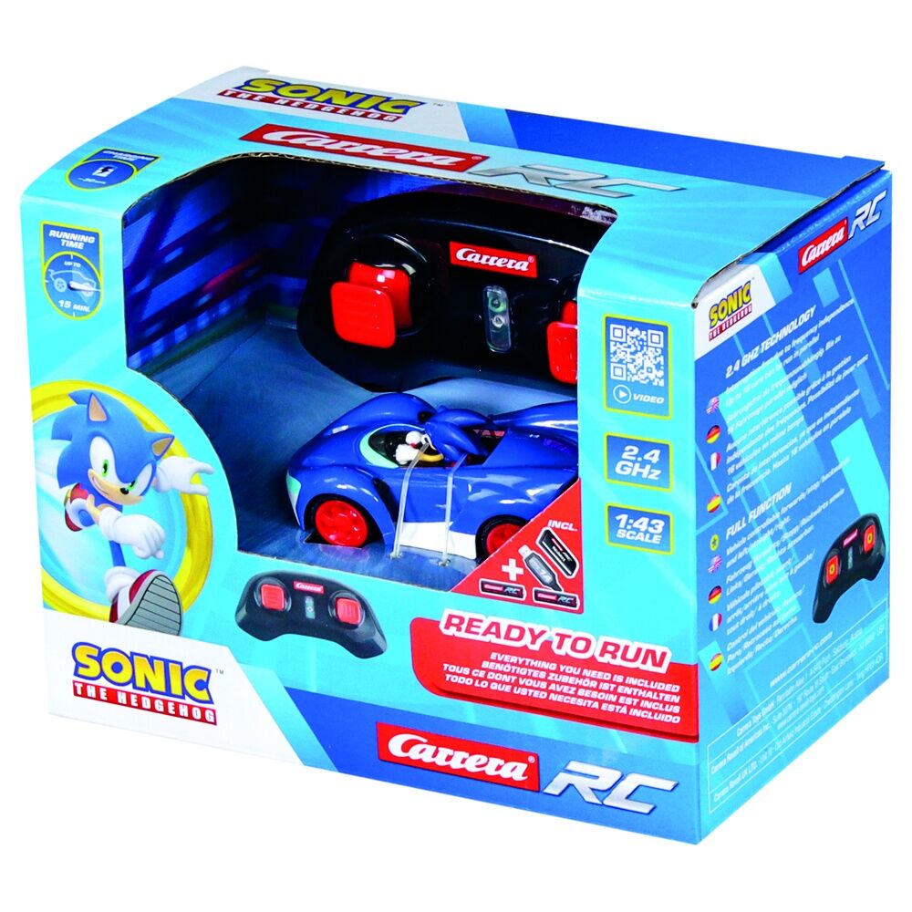 Sonic the Hedgehog Racing RC Team Radiostyrd Bil