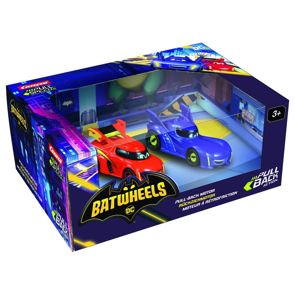 Batwheels Bam vs Redbird pack – 2 bilar för unga superhjältefans